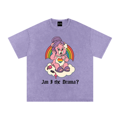 AM I THE DRAMA? BEAR Premium Oversized Tee ~ GAYSBIE