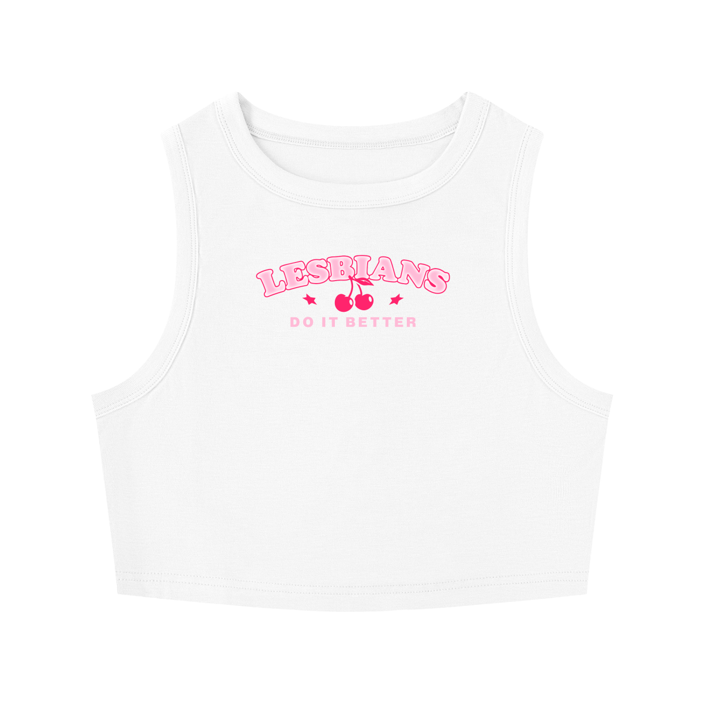 LESBIANS DO IT BETTER  Crop Tank ~ GAYSBIE