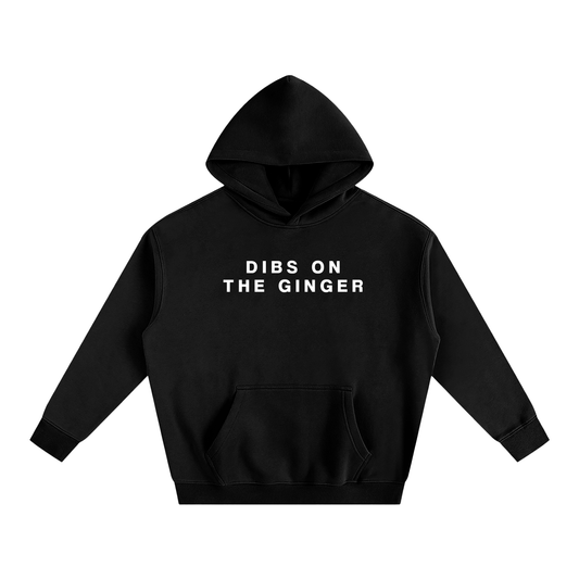 Premium Hood MIDNIGHT / S DIBS ON THE GINGER Heavy Fleece Hoodie ~ GAYSBIE PREMIUM MATERIALS