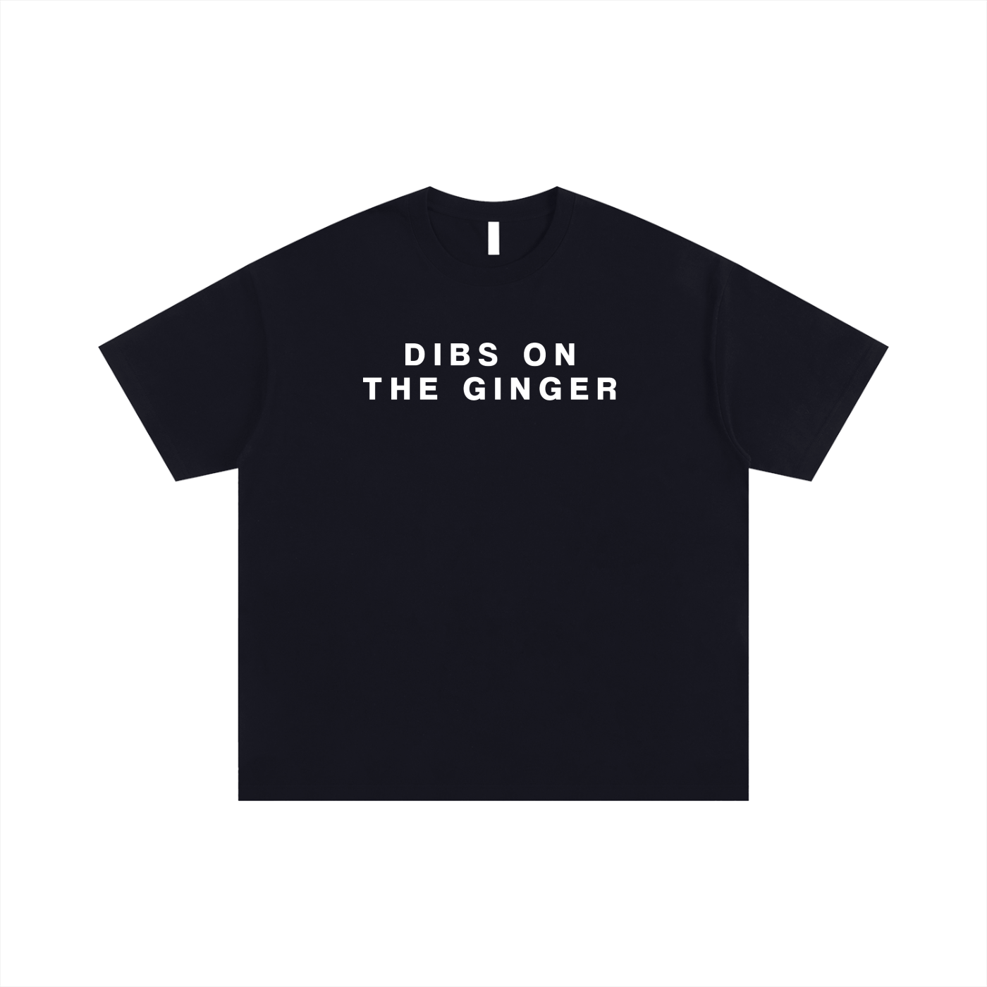 Oversize Tee MIDNIGHT / S DIBS ON THE GINGER Oversize Signature Tee ~ GAYSBIE PREMIUM MATERIALS
