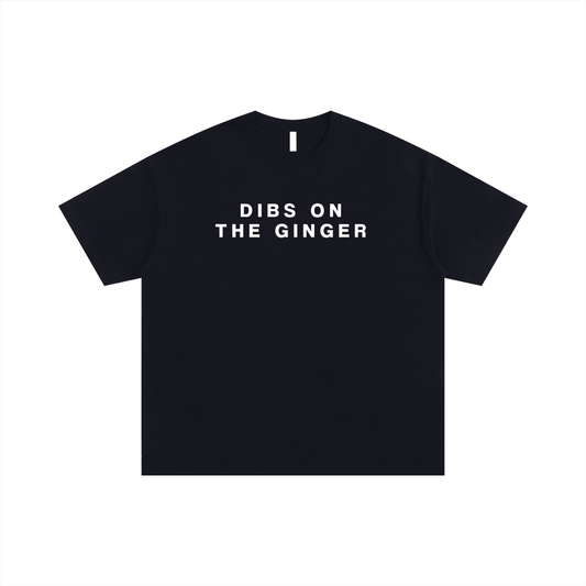 Oversize Tee MIDNIGHT / S DIBS ON THE GINGER Oversize Signature Tee ~ GAYSBIE PREMIUM MATERIALS
