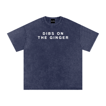 Oversize Tee ECLIPSE / S DIBS ON THE GINGER Premium Oversized Tee ~ GAYSBIE PREMIUM MATERIALS