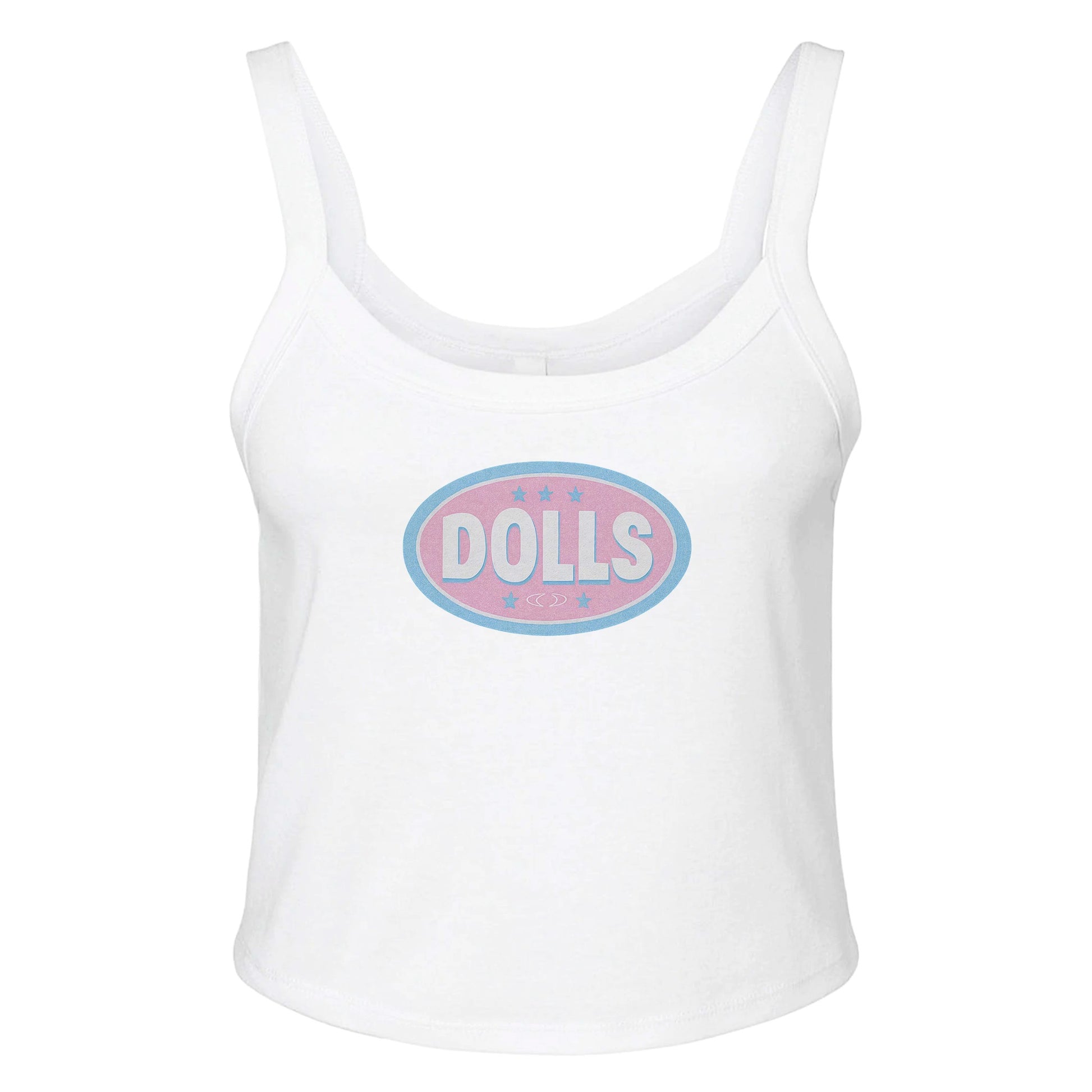 Ribbed Tank ICE / XS DOLLS BADGE Baby Ribbed Tank ~ GAYSBIE PREMIUM MATERIALS