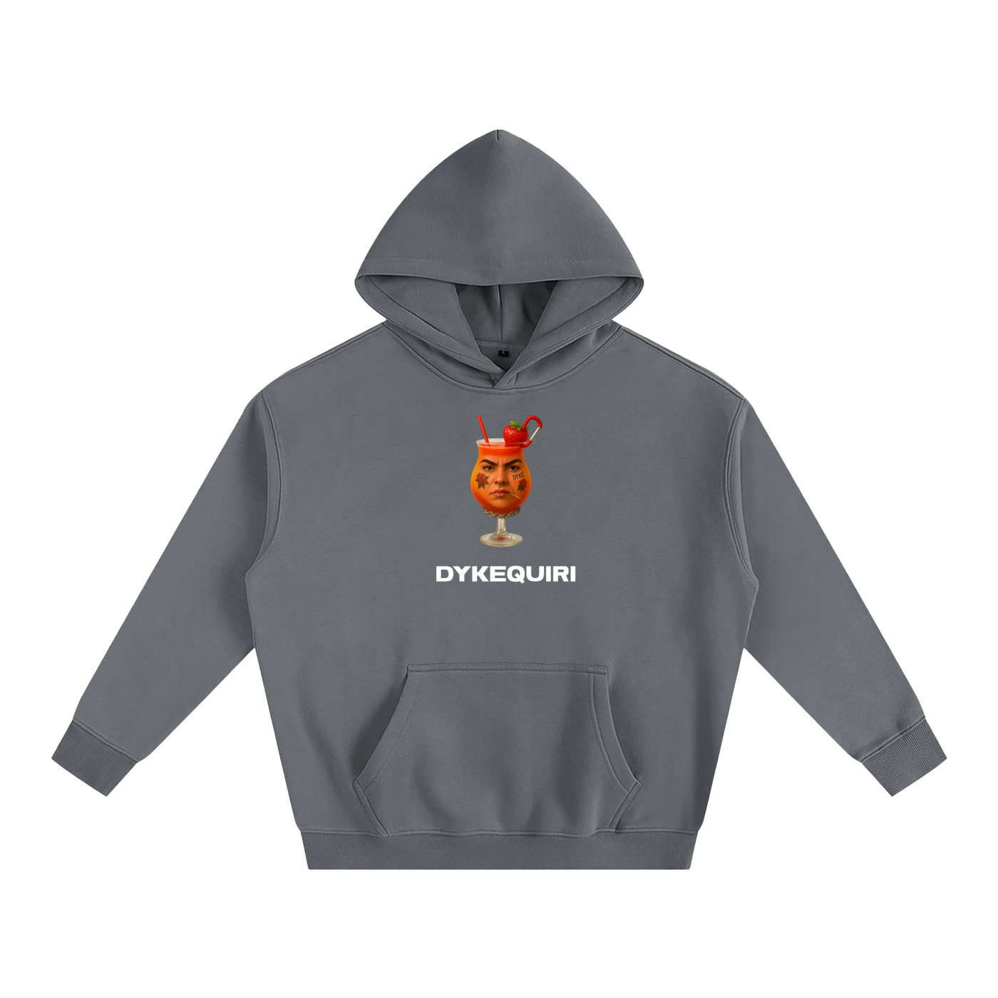 Premium Hood STORM / S DYKEQUIRI Heavy Fleece Hoodie ~ GAYSBIE PREMIUM MATERIALS