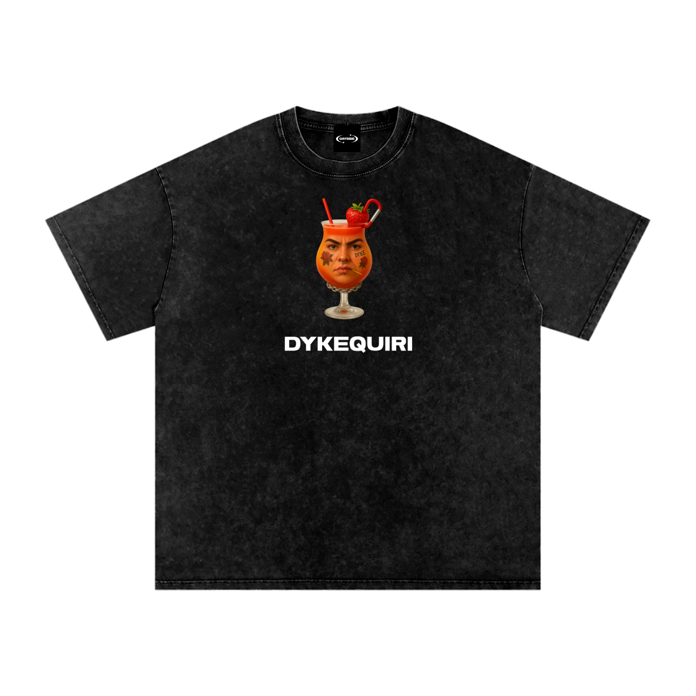 Oversize Tee MIDNIGHT / S DYKEQUIRI Premium Oversized Tee ~ GAYSBIE PREMIUM MATERIALS