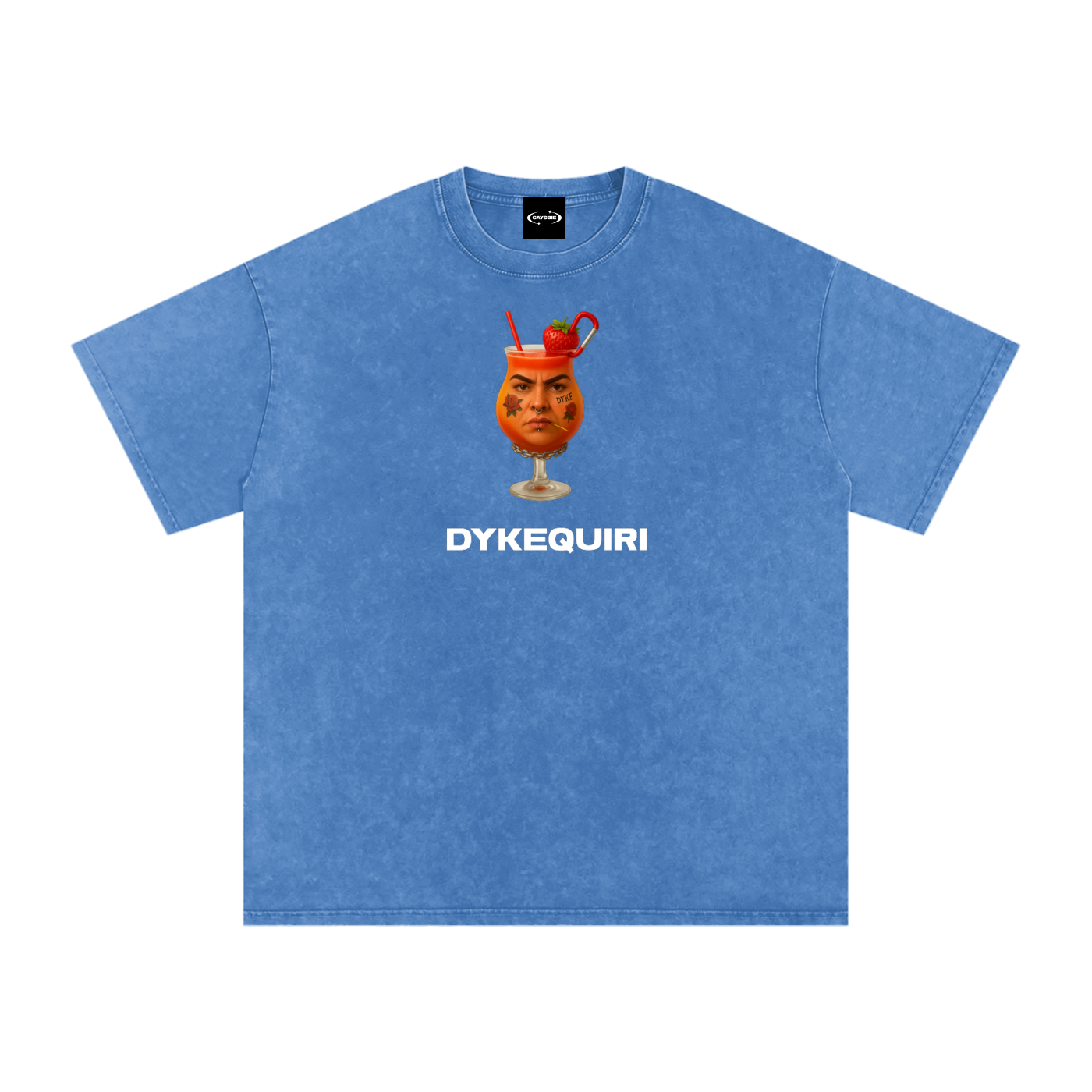 Oversize Tee OCEAN / S DYKEQUIRI Premium Oversized Tee ~ GAYSBIE PREMIUM MATERIALS