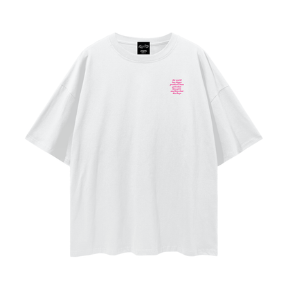 the world has bigger problems Oversize Loose Drop Shoulder Tee ~ GAYSBIE