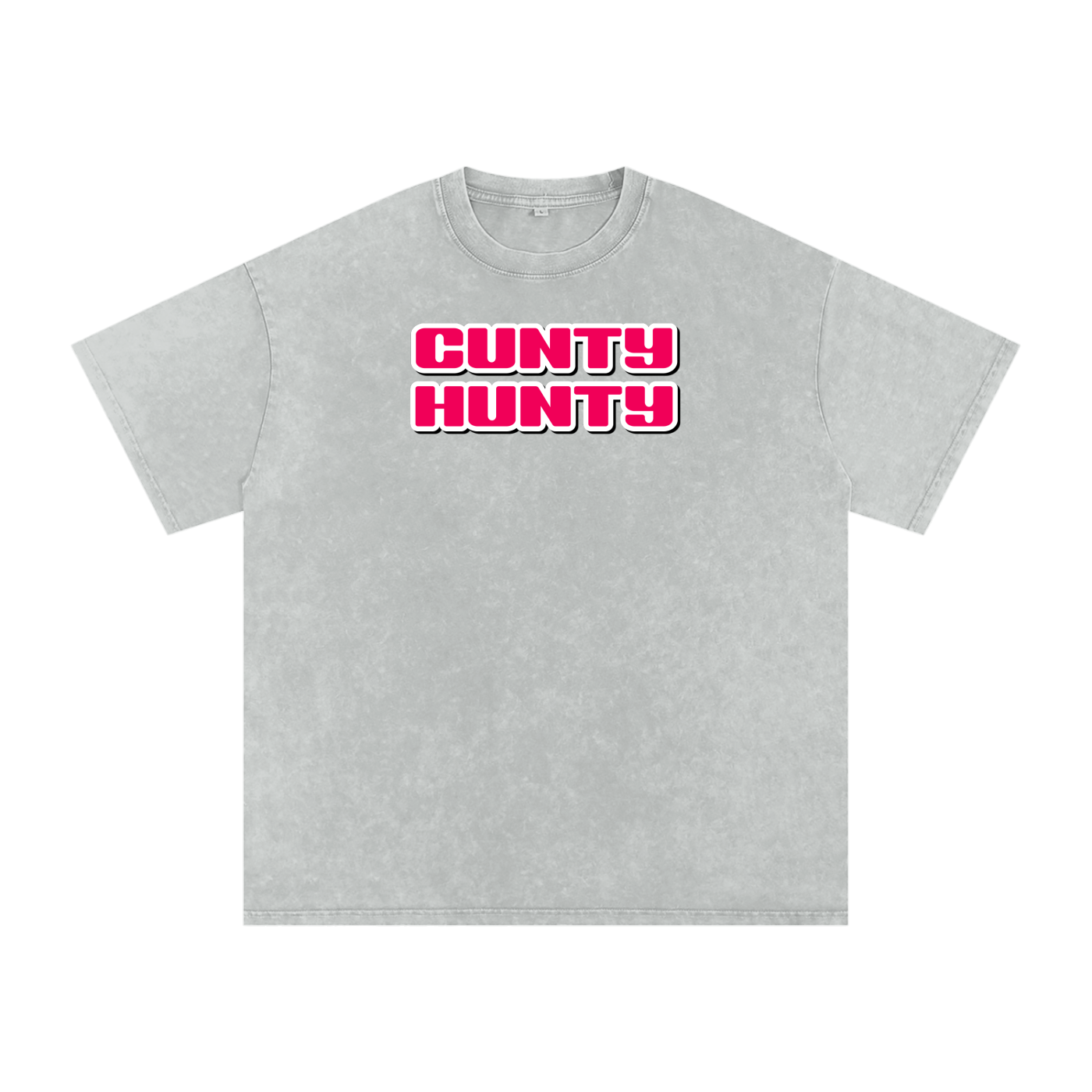 CUNTY HUNTY Premium Oversized Tee ~ GAYSBIE