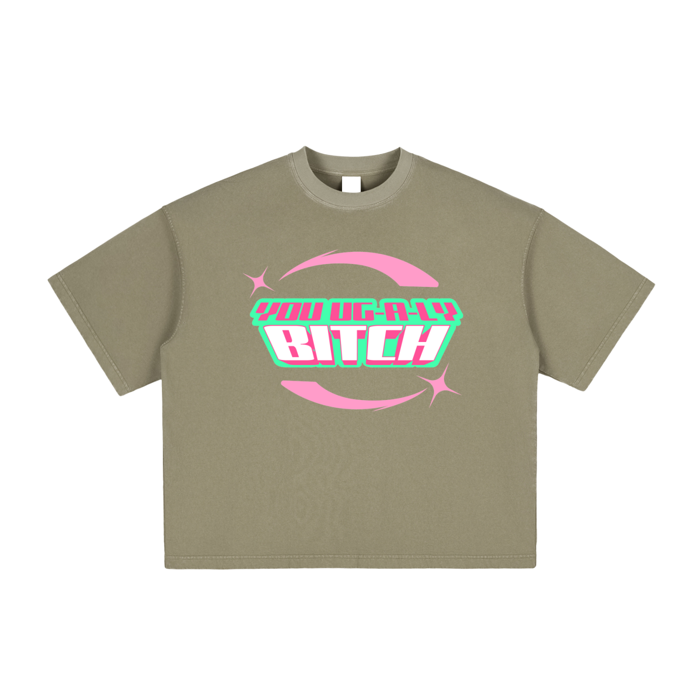 UG-A-LY Heavy Boxy Tee ~GAYSBIE