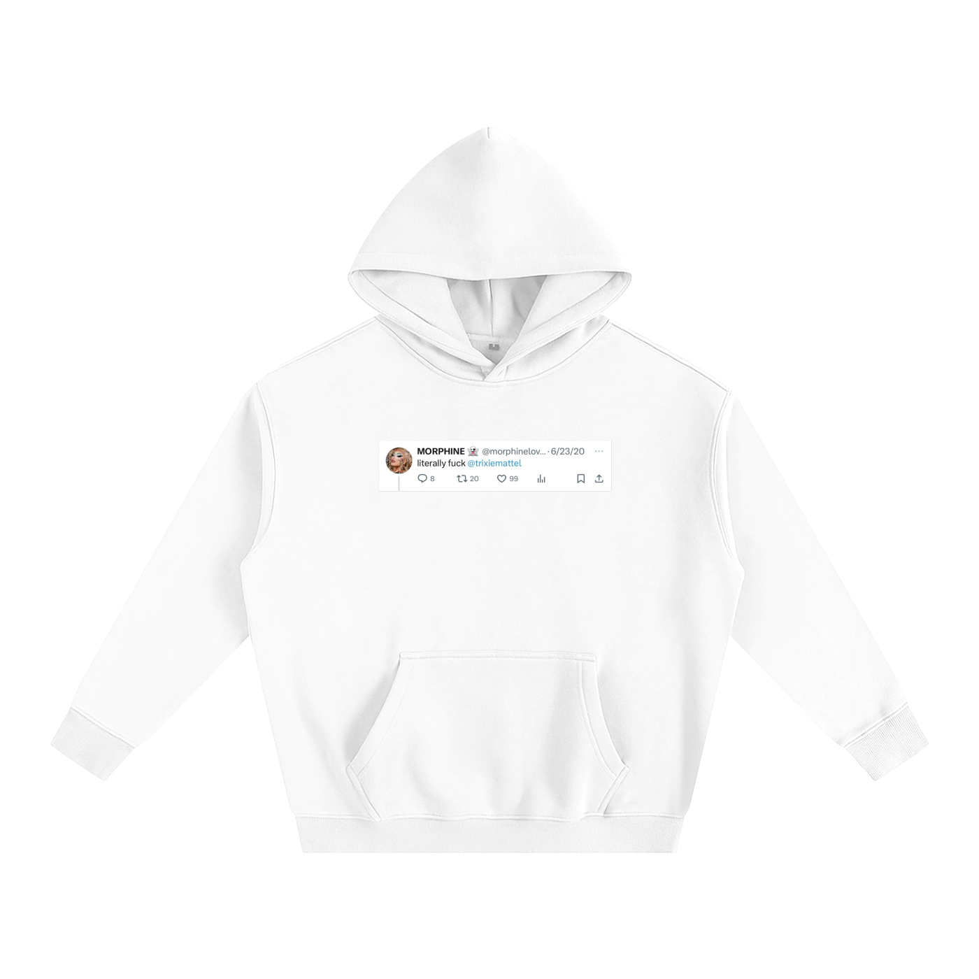 Fuck Trixie Heavy Fleece Hoodie ~ GAYSBIE