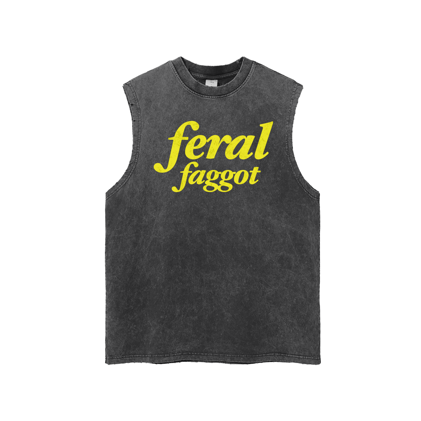 feral faggot Premium Oversized Tank ~ GAYSBIE
