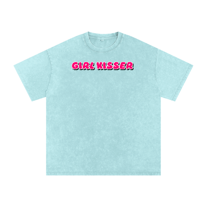 GIRL KISSER Premium Oversized Tee ~ GAYSBIE