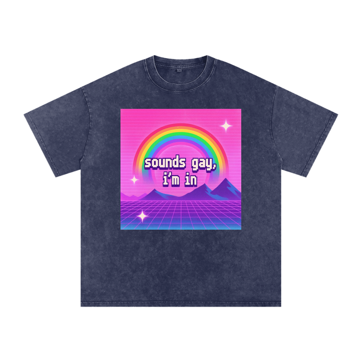 Sounds Gay Premium Oversized Tee ~ GAYSBIE