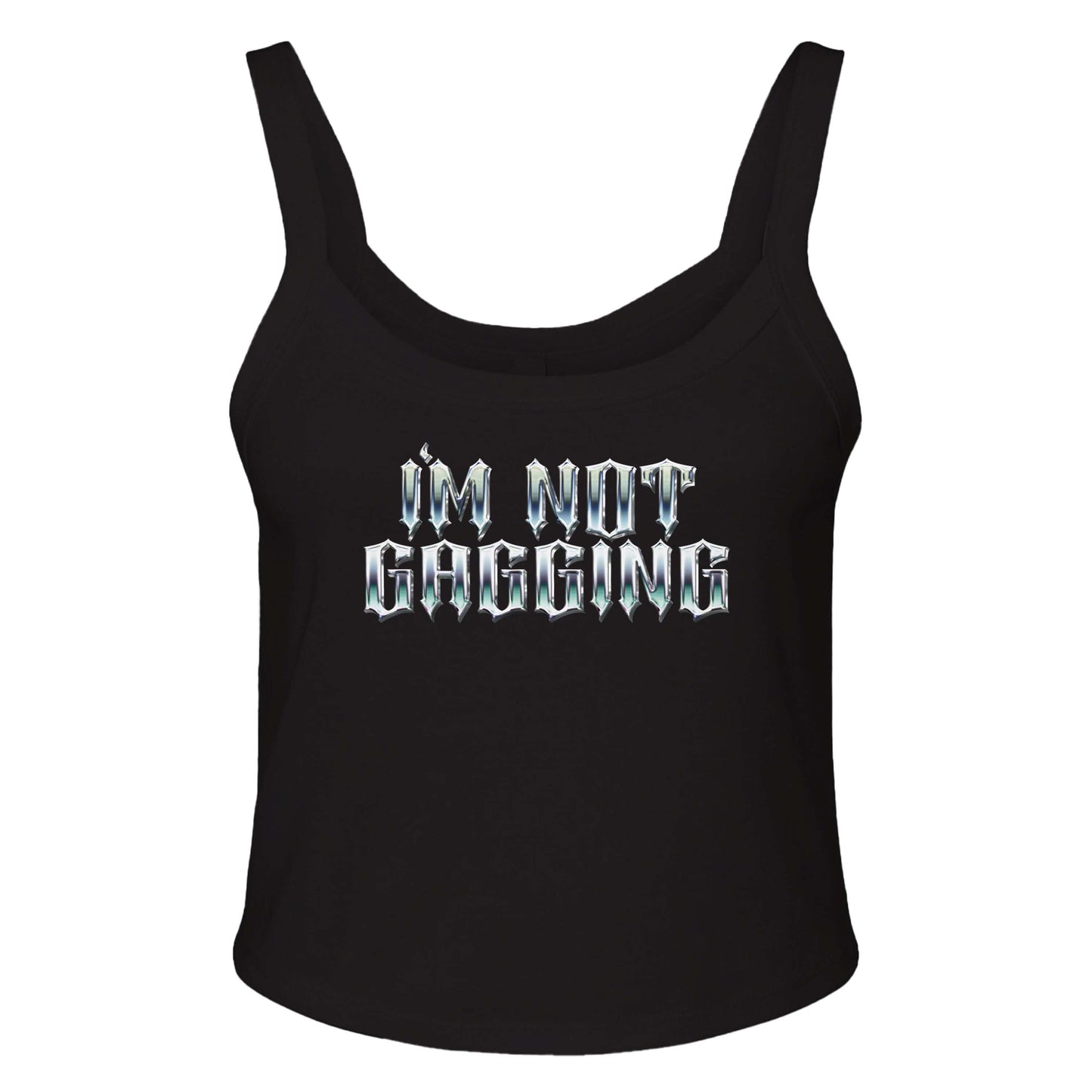 GAGGING Baby Ribbed Tank ~ GAYSBIE