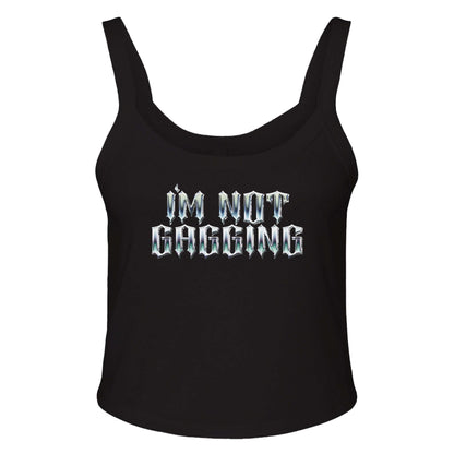 GAGGING Baby Ribbed Tank ~ GAYSBIE