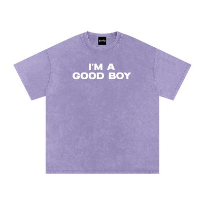 I'M A GOOD BOY Premium Oversized Tee ~ GAYSBIE