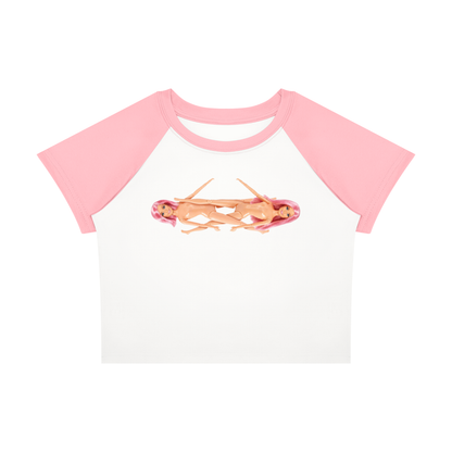 Lesbian Barbies Dual Panel Baby Tee ~ GAYSBIE