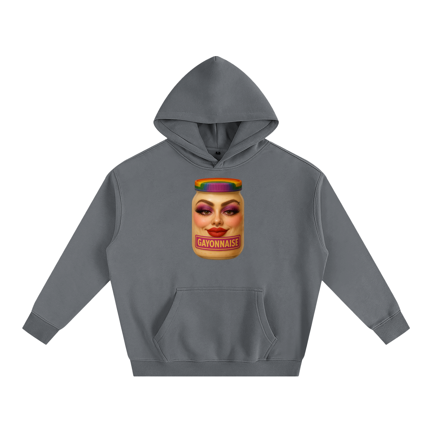 GAYONNAISE FACE Heavy Fleece Hoodie ~ GAYSBIE