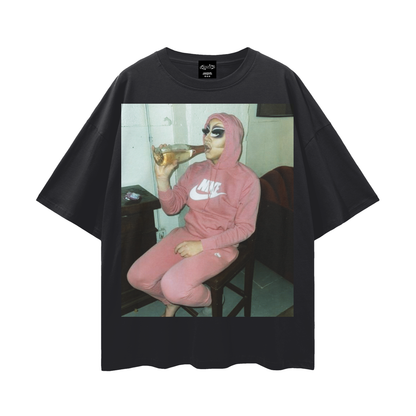 Trixie Mattel Drunk Oversize Loose Drop Shoulder Tee ~ GAYSBIE