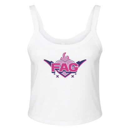 Ribbed Tank ICE / XS FAG Baby Ribbed Tank ~ GAYSBIE PREMIUM MATERIALS