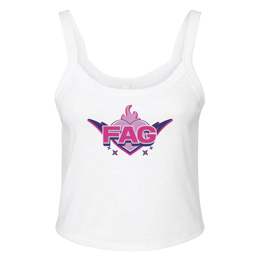 Ribbed Tank ICE / XS FAG Baby Ribbed Tank ~ GAYSBIE PREMIUM MATERIALS