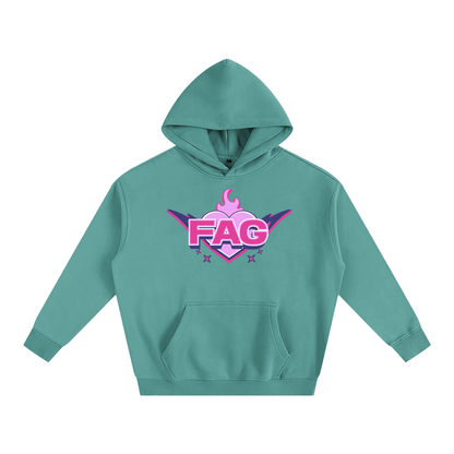 Premium Hood MINTY / S FAG Heavy Fleece Hoodie ~ GAYSBIE PREMIUM MATERIALS
