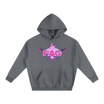 Premium Hood STORM / S FAG Heavy Fleece Hoodie ~ GAYSBIE PREMIUM MATERIALS