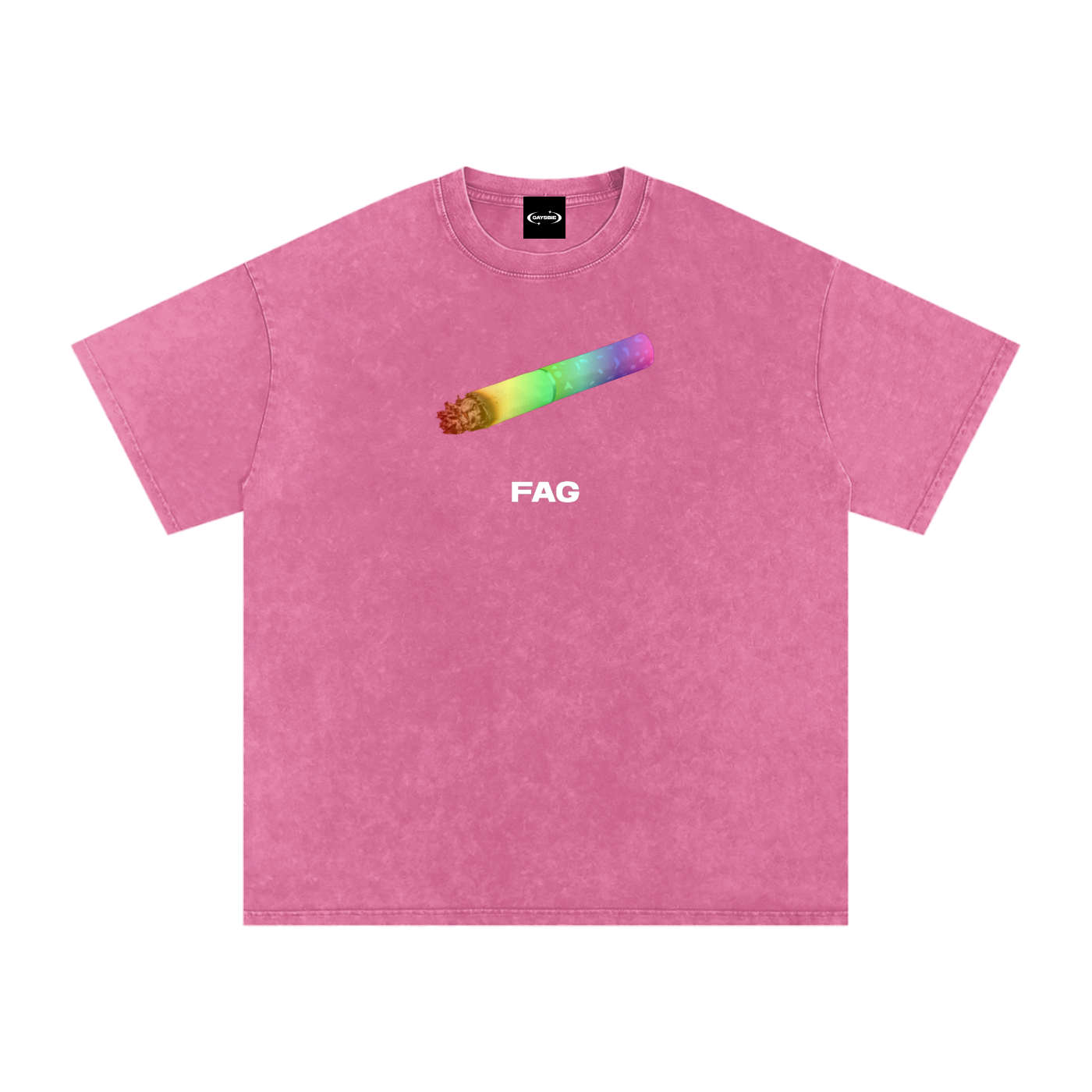 Oversize Tee BUBBLEGUM / S FAG Premium Oversized Tee ~ GAYSBIE PREMIUM MATERIALS