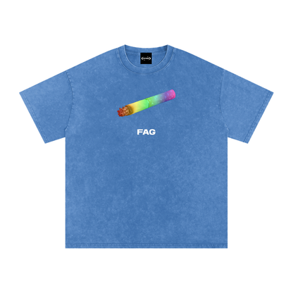 Oversize Tee SKY / S FAG Premium Oversized Tee ~ GAYSBIE PREMIUM MATERIALS