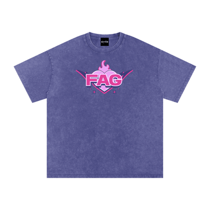 Oversize Tee GRAPE / S FAG Y2K Premium Oversized Tee ~ GAYSBIE PREMIUM MATERIALS