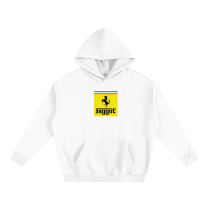 Premium Hood ICE / S Faggot Ferrari Heavy Fleece Hoodie ~ GAYSBIE PREMIUM MATERIALS
