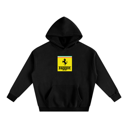 Premium Hood MIDNIGHT / S Faggot Ferrari Heavy Fleece Hoodie ~ GAYSBIE PREMIUM MATERIALS