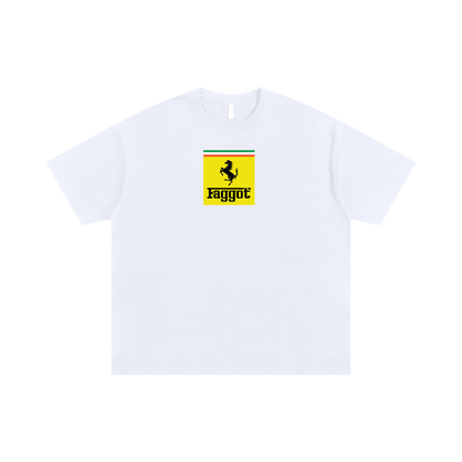 Oversize Tee ICE / S Faggot Ferrari Oversize Signature Tee ~ GAYSBIE PREMIUM MATERIALS