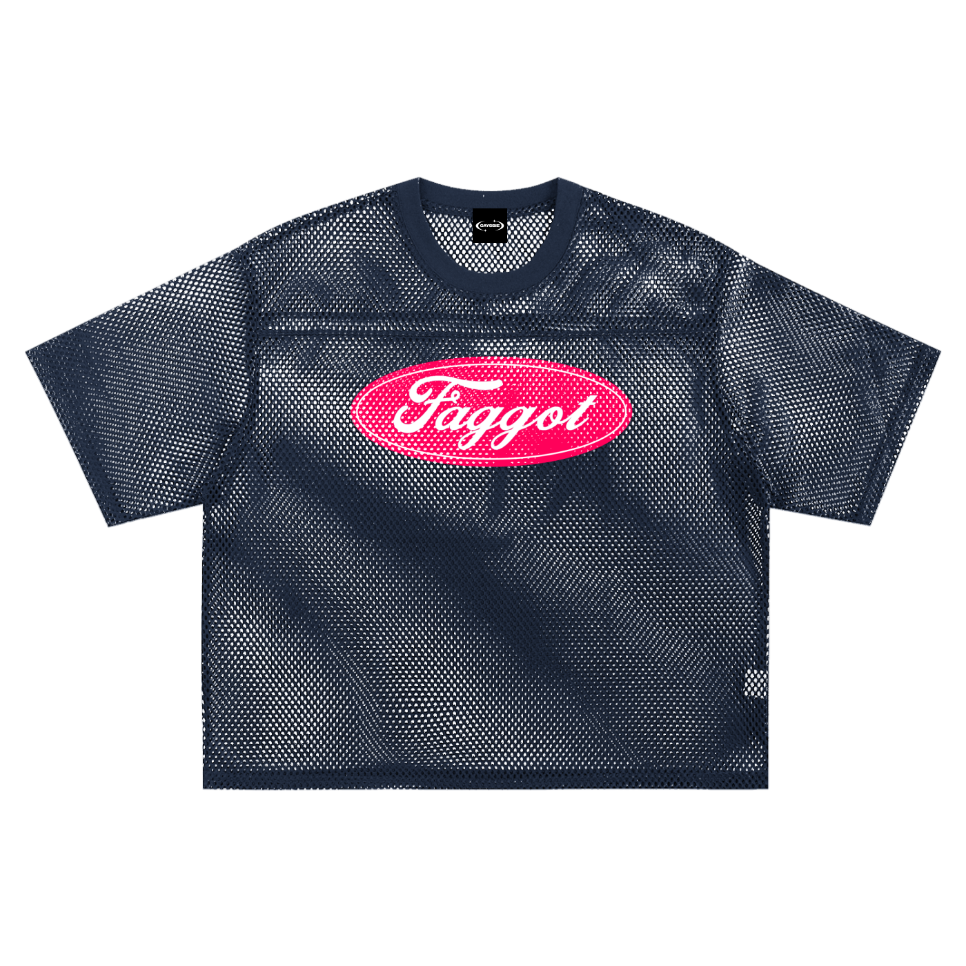 Mesh Tee ECLIPSE / S Faggot Ford Boxy Mesh Tee ~ GAYSBIE PREMIUM MATERIALS