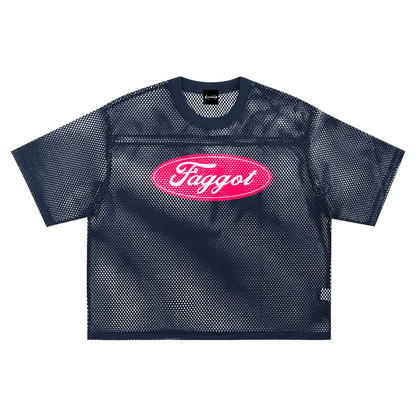 Mesh Tee ECLIPSE / S Faggot Ford Boxy Mesh Tee ~ GAYSBIE PREMIUM MATERIALS