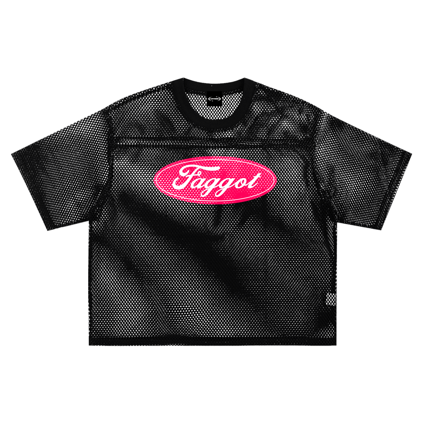 Mesh Tee MIDNIGHT / S Faggot Ford Boxy Mesh Tee ~ GAYSBIE PREMIUM MATERIALS