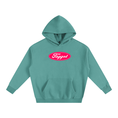 Premium Hood MINTY / S Faggot Ford Logo Heavy Fleece Hoodie ~ GAYSBIE PREMIUM MATERIALS