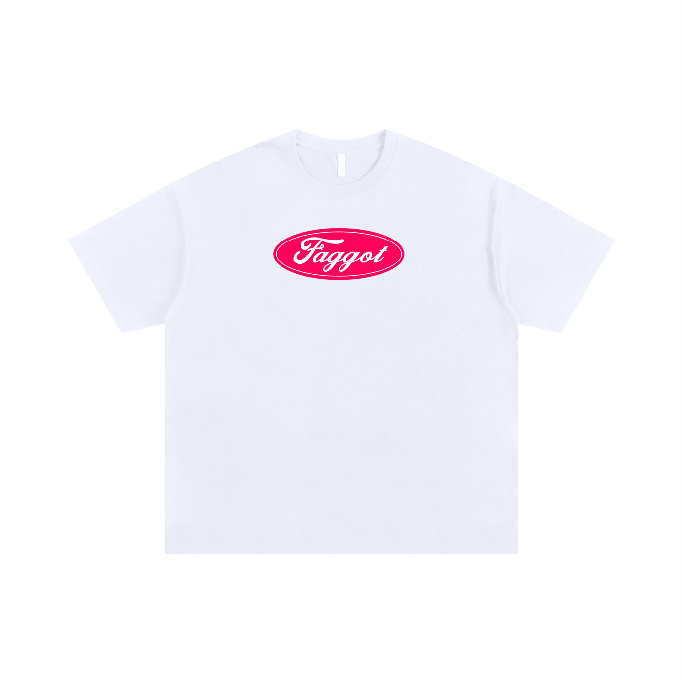 Oversize Tee ICE / S Faggot Ford Logo Oversize Signature Tee ~ GAYSBIE PREMIUM MATERIALS
