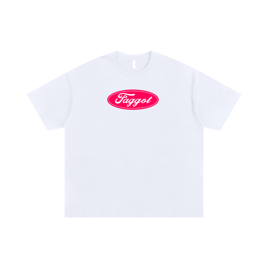 Oversize Tee ICE / S Faggot Ford Logo Oversize Signature Tee ~ GAYSBIE PREMIUM MATERIALS