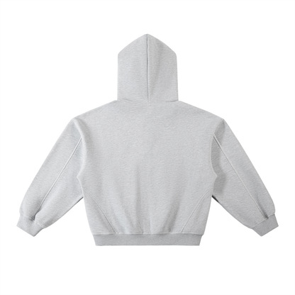 Heavy Boxy Fleece Hood Faggot Ford Logo Oversized Fleece Hoodie ~ GAYSBIE PREMIUM MATERIALS
