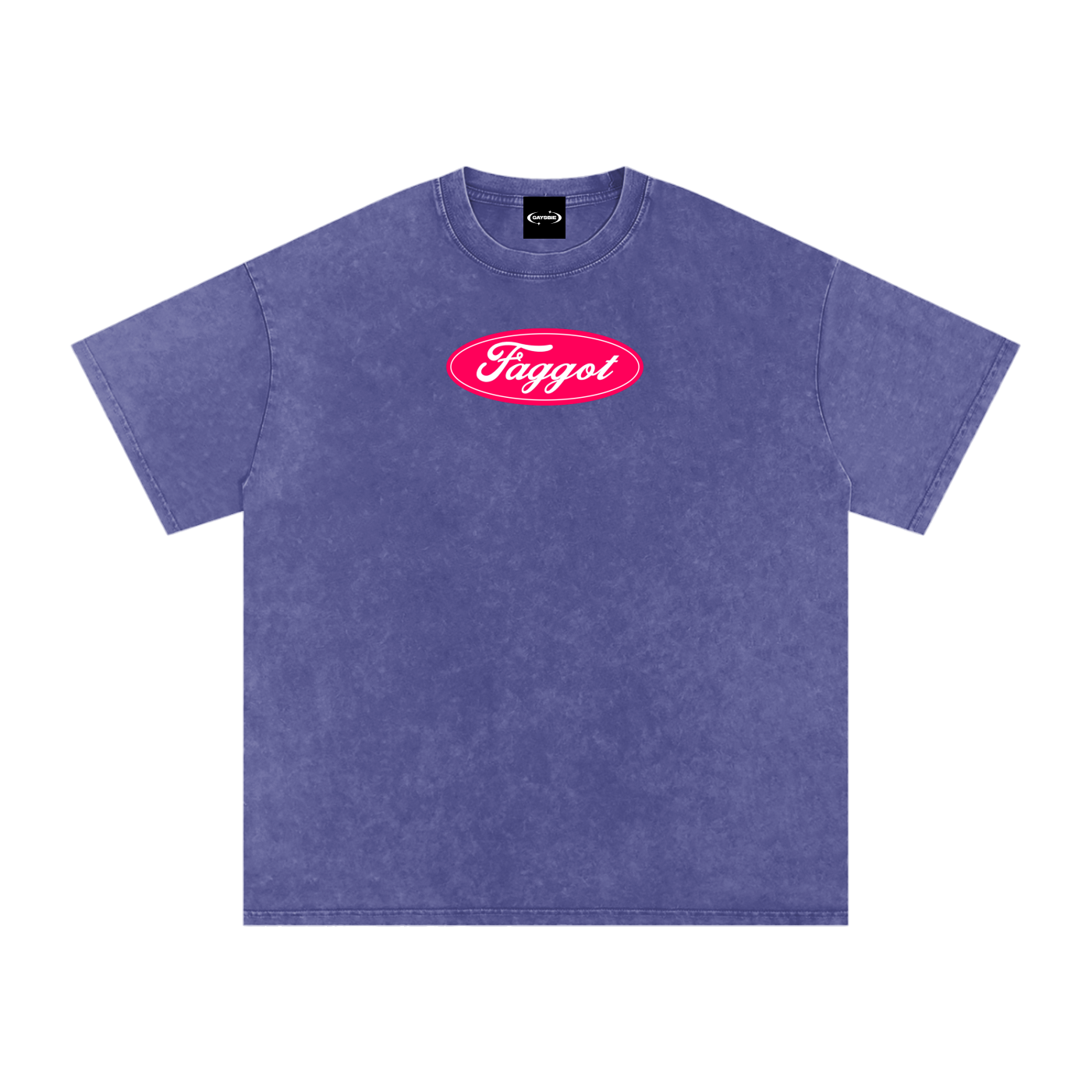 Oversize Tee GRAPE / S Faggot Ford Logo Premium Oversized Tee ~ GAYSBIE PREMIUM MATERIALS