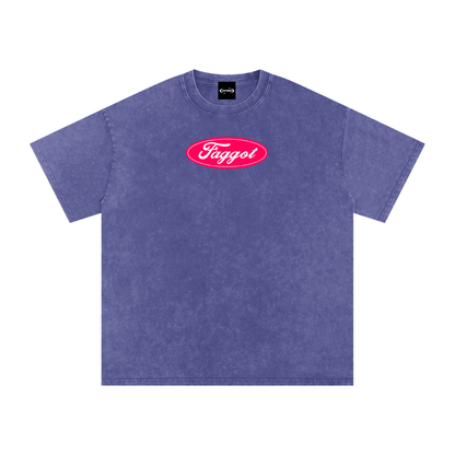 Oversize Tee GRAPE / S Faggot Ford Logo Premium Oversized Tee ~ GAYSBIE PREMIUM MATERIALS