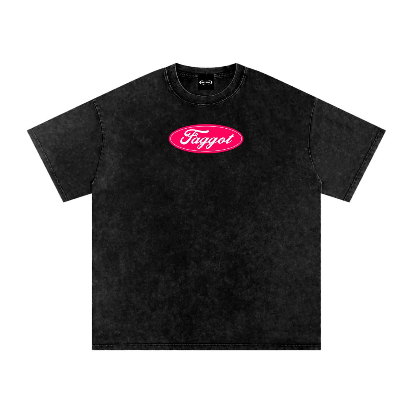 Oversize Tee MIDNIGHT / S Faggot Ford Logo Premium Oversized Tee ~ GAYSBIE PREMIUM MATERIALS