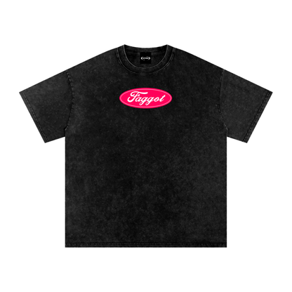 Oversize Tee MIDNIGHT / S Faggot Ford Logo Premium Oversized Tee ~ GAYSBIE PREMIUM MATERIALS