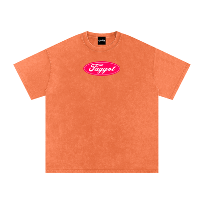 Oversize Tee TROPICAL / S Faggot Ford Logo Premium Oversized Tee ~ GAYSBIE PREMIUM MATERIALS