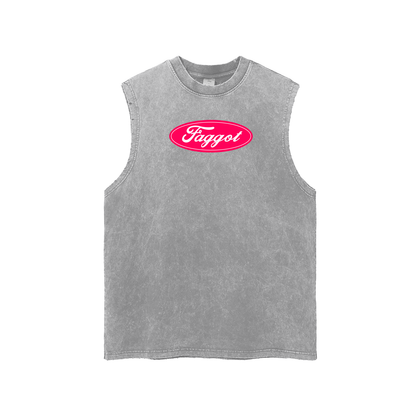 Premium Tank SMOKE / M Faggot Ford Premium Signature Tank ~ GAYSBIE PREMIUM MATERIALS