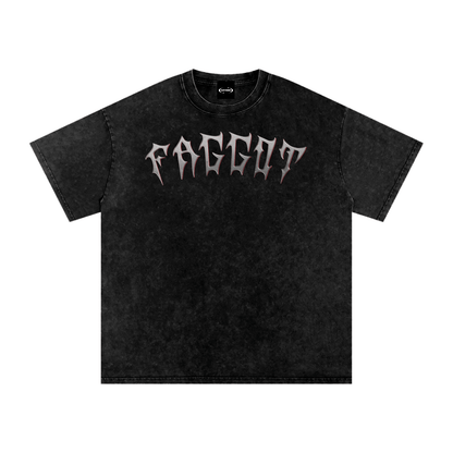 Oversize Tee MIDNIGHT / S FAGGOT Premium Oversized Tee ~ GAYSBIE PREMIUM MATERIALS