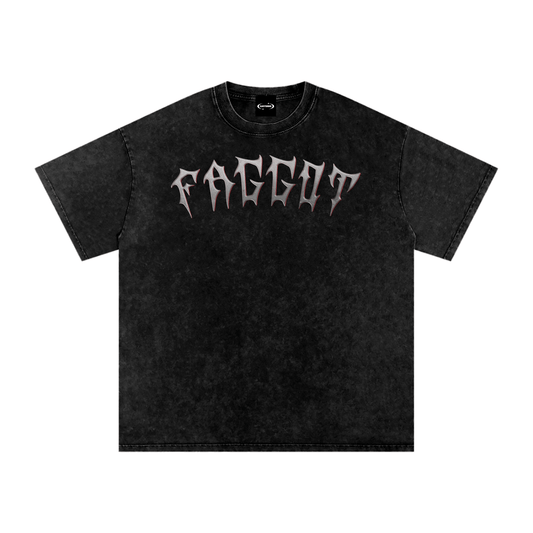 Oversize Tee MIDNIGHT / S FAGGOT Premium Oversized Tee ~ GAYSBIE PREMIUM MATERIALS