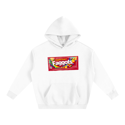 Premium Hood ICE / S Faggots Skittles Heavy Fleece Hoodie ~ GAYSBIE PREMIUM MATERIALS