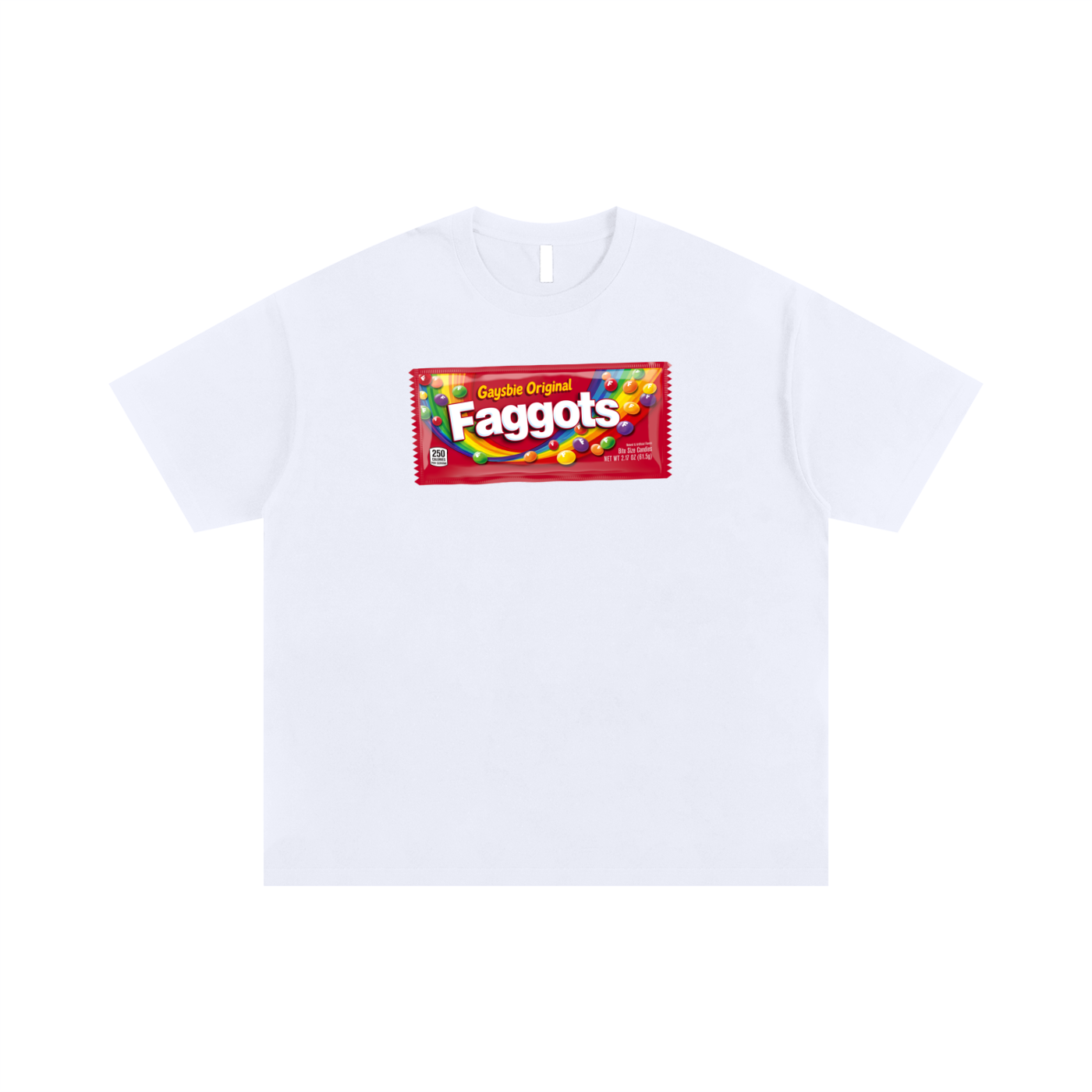 Oversize Tee ICE / S Faggots Skittles Oversize Signature Tee ~ GAYSBIE PREMIUM MATERIALS